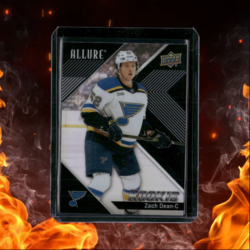 2024-25 Upper Deck Allure Zach Dean Black Rainbow Rookie
