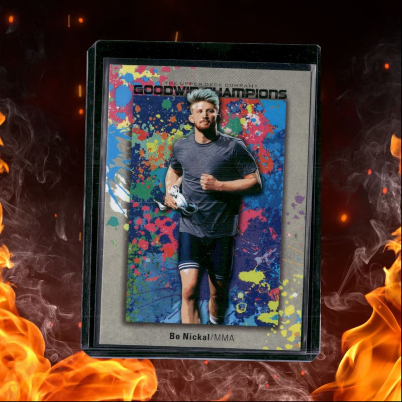2024 Upper Deck Goodwin Champions Bo Nickal Splash of Color (F)