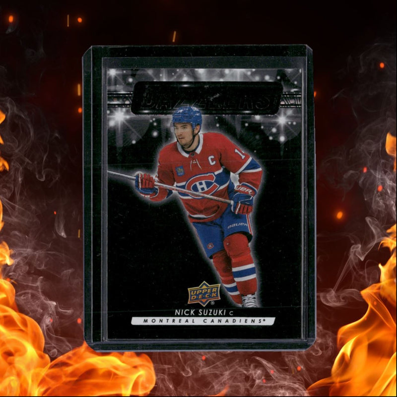 2023-24 Upper Deck Nick Suzuki Dazzlers Black SSP