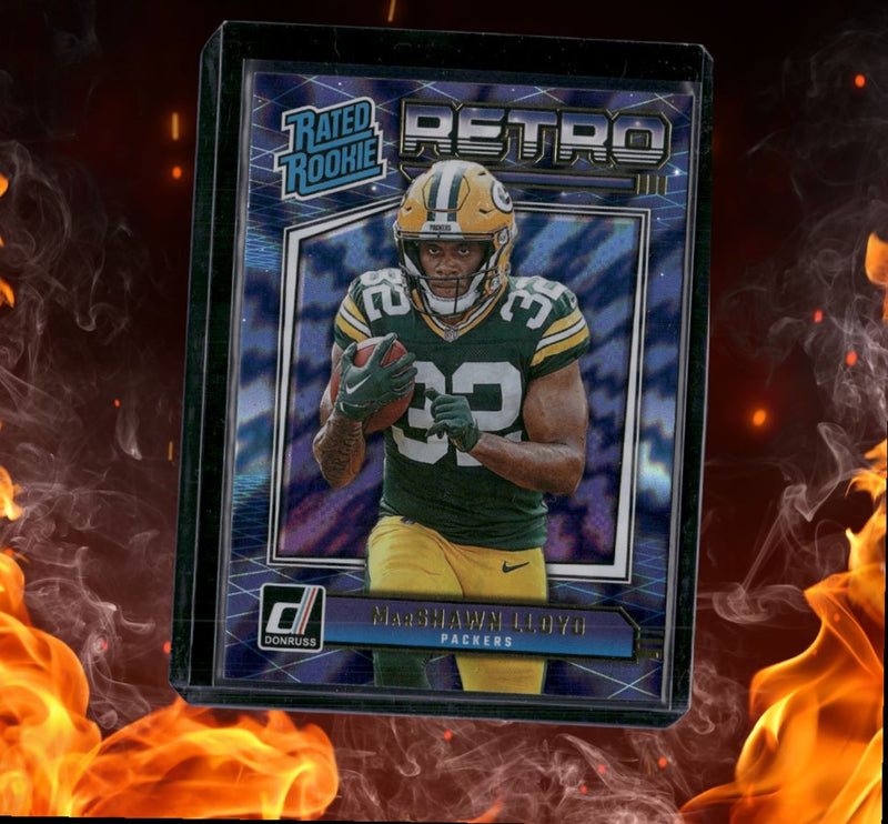 2024 Panini Donruss MarShawn Lloyd Retro Rated Rookie