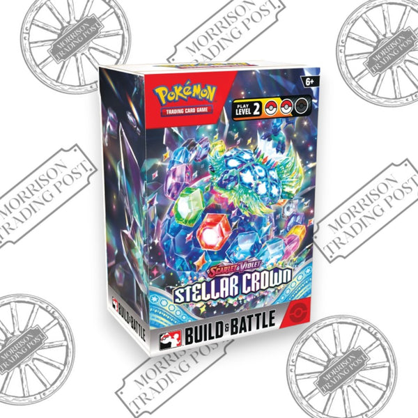 Pokemon TCG Scarlet & Violet Stellar Crown Build & Battle Box