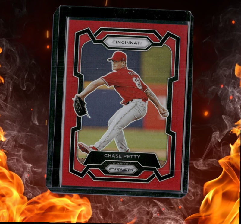 2024 Panini Prizm Chase Petty Prospect Red Prizm 136/299