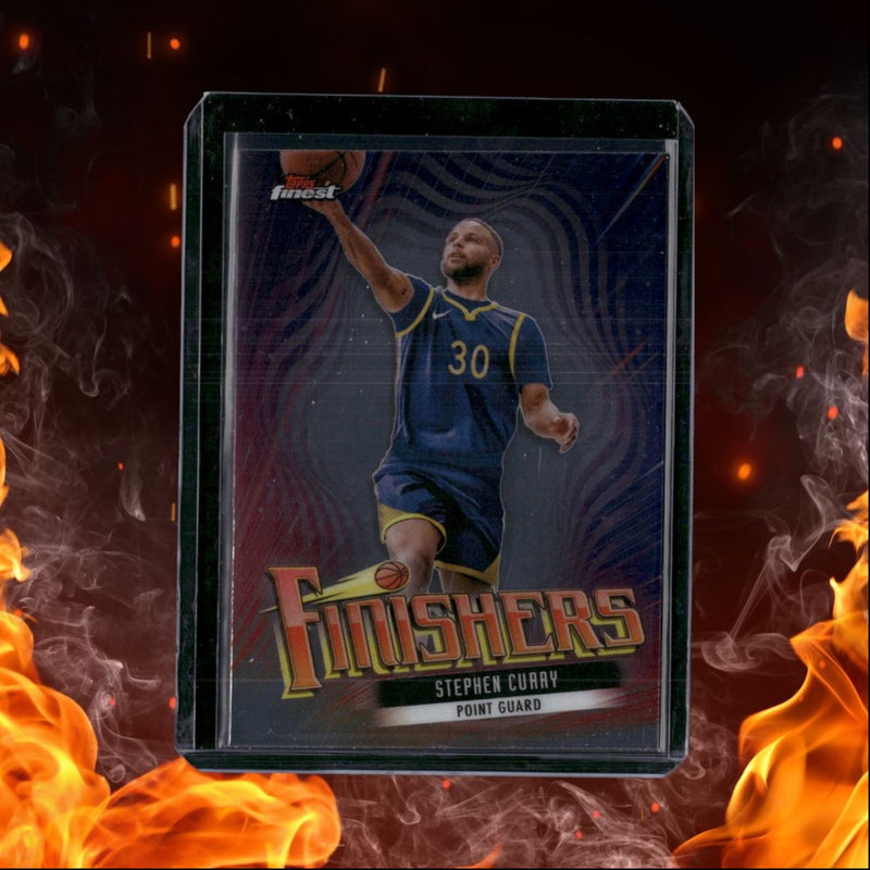 2023-24 Topps Finest Basketball Stephen Curry Finishers