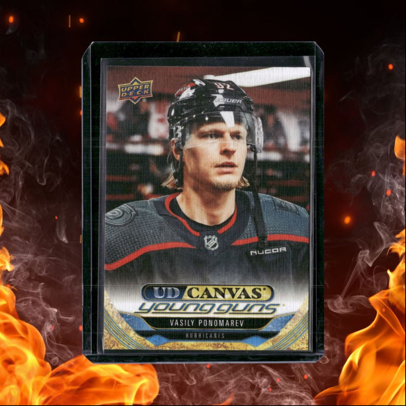 2024-25 Upper Deck Vasily Ponomarev UD Canvas Young Guns Rookie