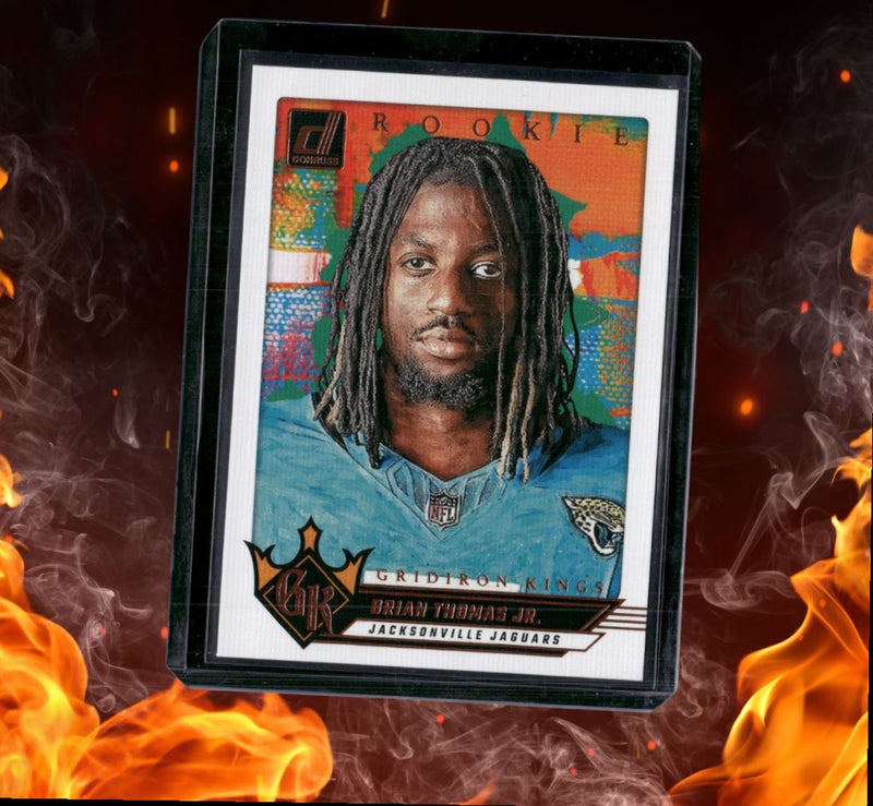 2024 Panini Donruss Brian Thomas Jr. Gridiron Kings