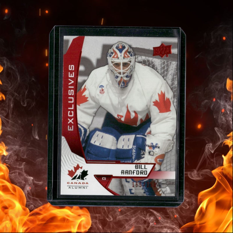 2019-20 Upper Deck Team Canada Alumni Bill Ranford Exclusives 165/250