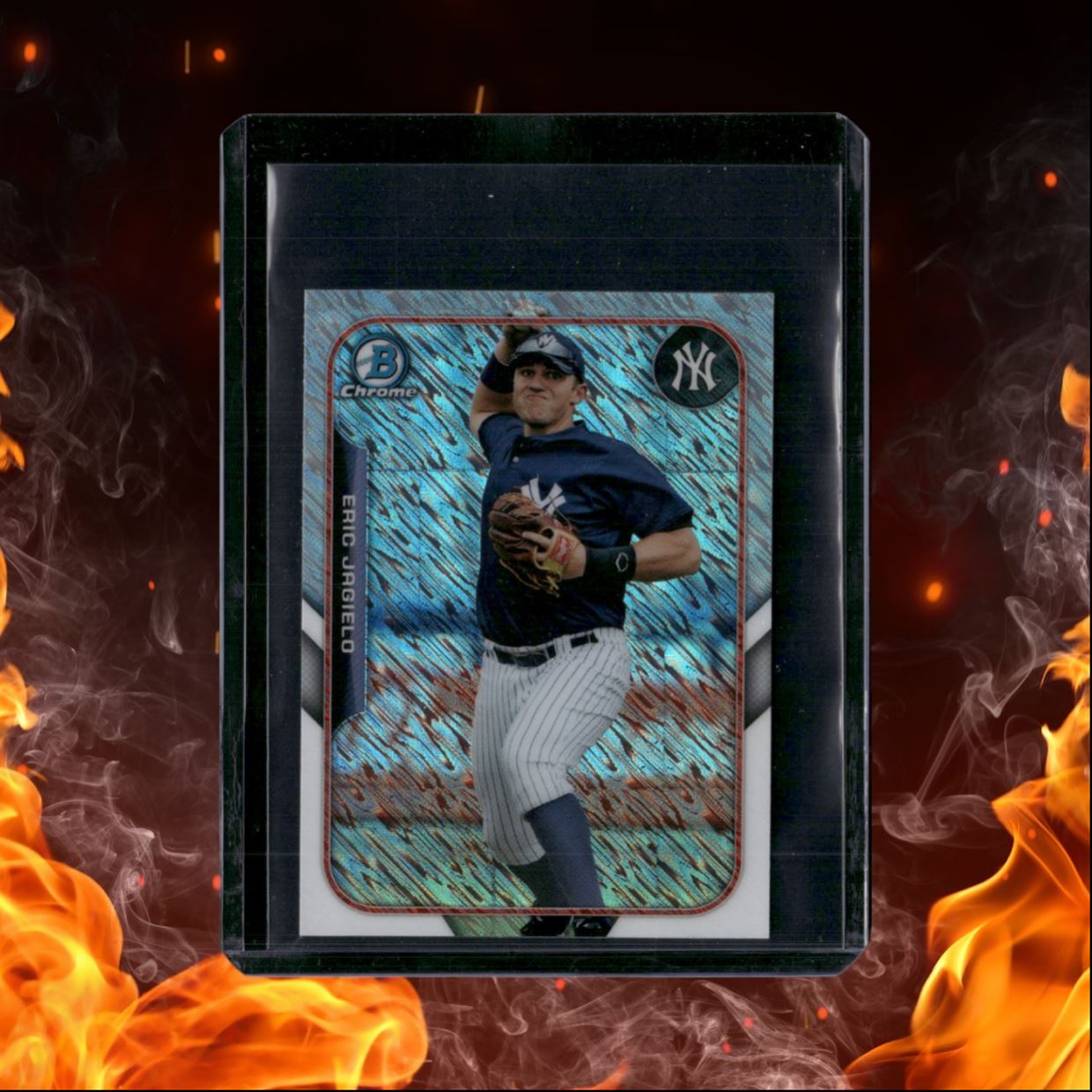 2015 Bowman Chrome Eric Jagielo Mini Shimmer The Farm's Finest #BCP209