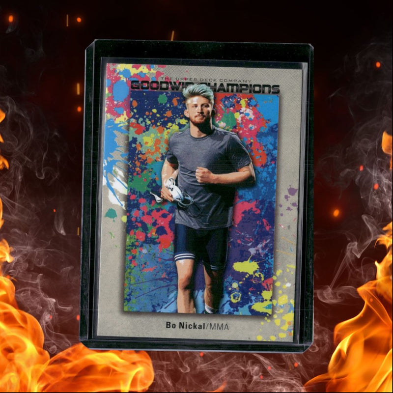 2024 Upper Deck Goodwin Champions Bo Nickal Splash of Color (D)