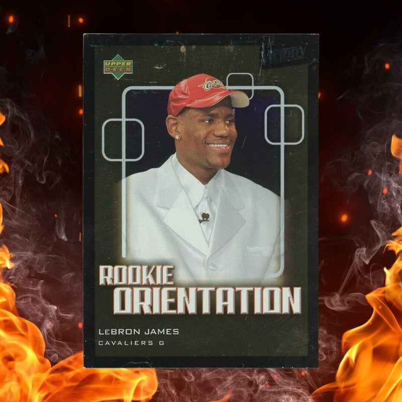 2003-04 Upper Deck Victory LEBRON JAMES Rookie Orientation