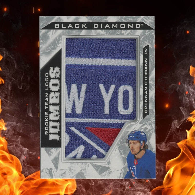 2024-25 Upper Deck Black Diamond BRENNAN OTHMANN  Rookie Team Logo Jumbos