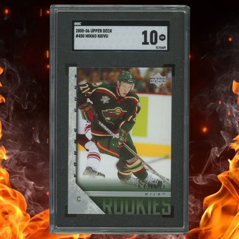 2005-06 Upper Deck MIKKO KOIVU Young Guns SGC 10