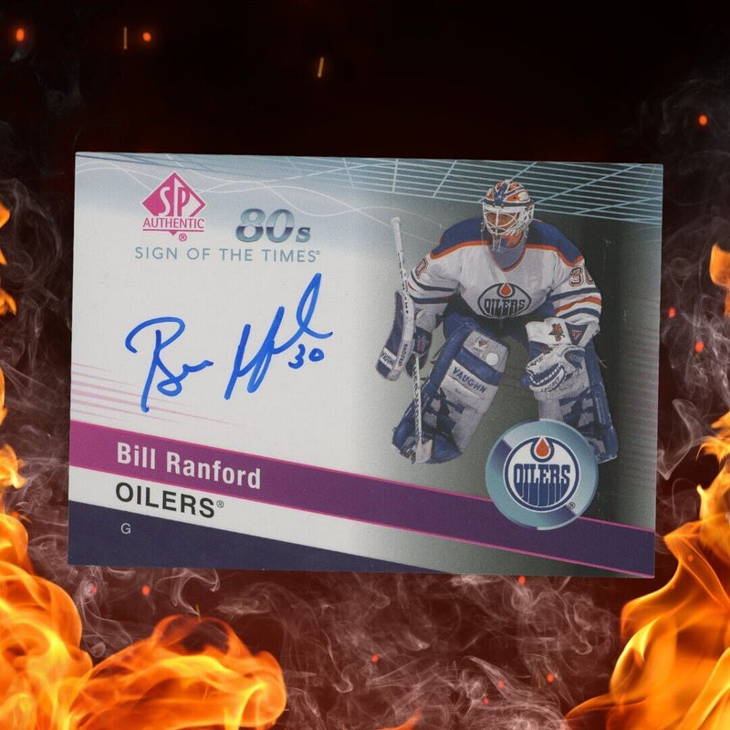 2019-20 UD SP Authentic BILL RANFORD Auto Sign of the Times Retro 80's