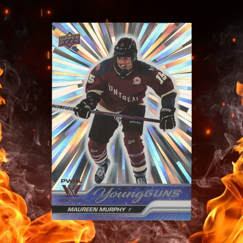 2024-25 Upper Deck PWHL  MAUREEN MURPHY Outburst Silver Young Guns