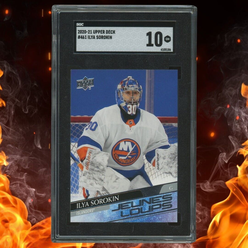 2020-21 Upper Deck ILYA SOROKIN Young Guns SGC 10
