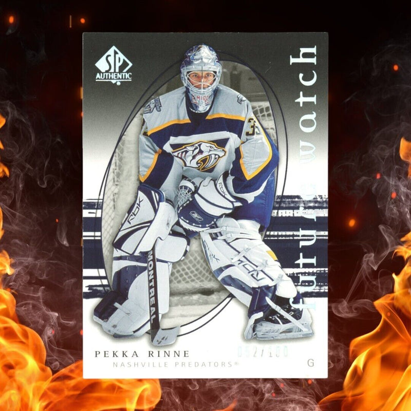 2005-06 SP Authentic PEKKA RINNE Future Watch /100 Spectrum
