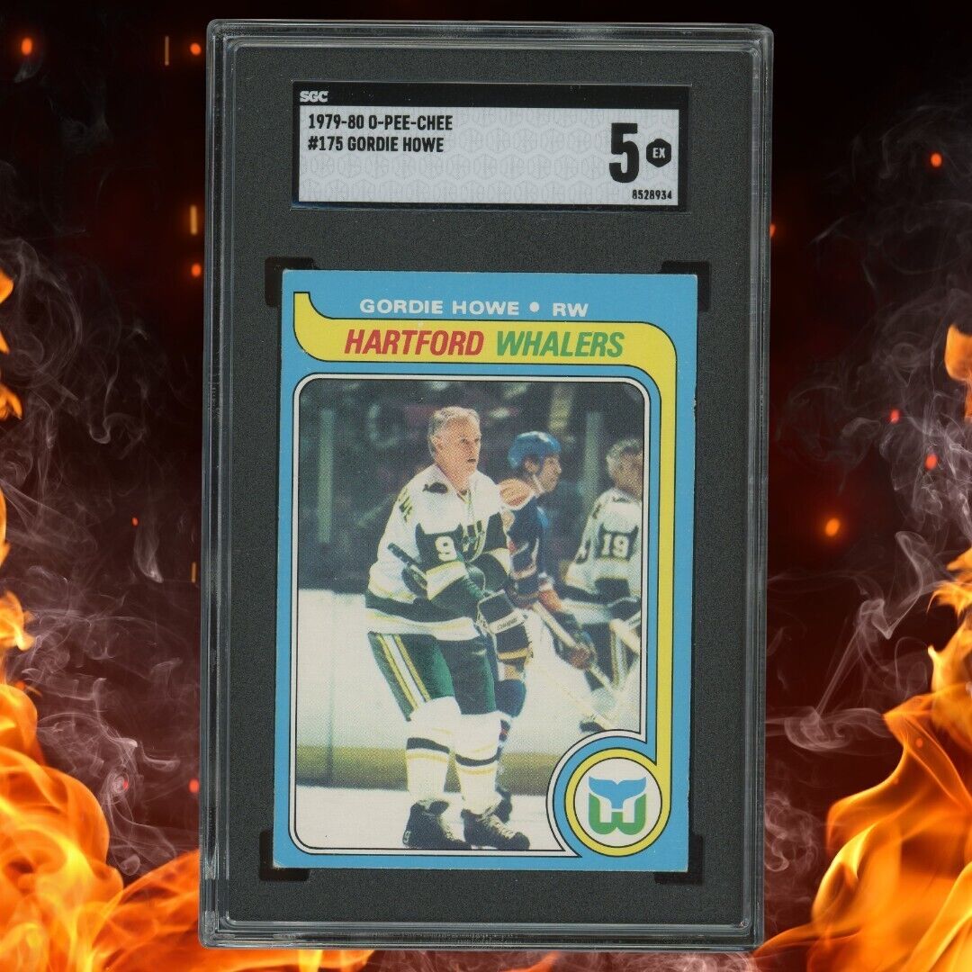 1979-1980 O-Pee-Chee GORDIE HOWE SGC 5 #175 EX