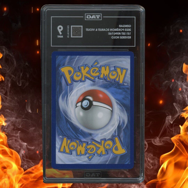 Pokemon 151 English GENGAR Reverse Holo 094/165 TAG 9