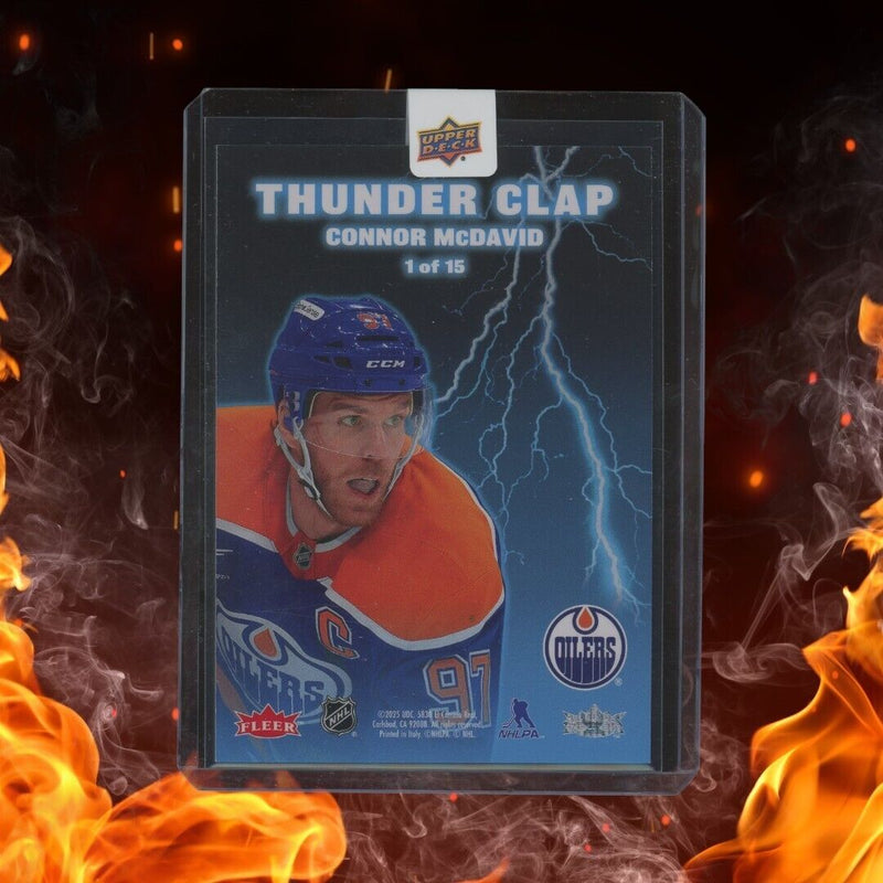 2025 Upper Deck CDD Fleer Ultra CONNOR MCDAVID Thunder Lane