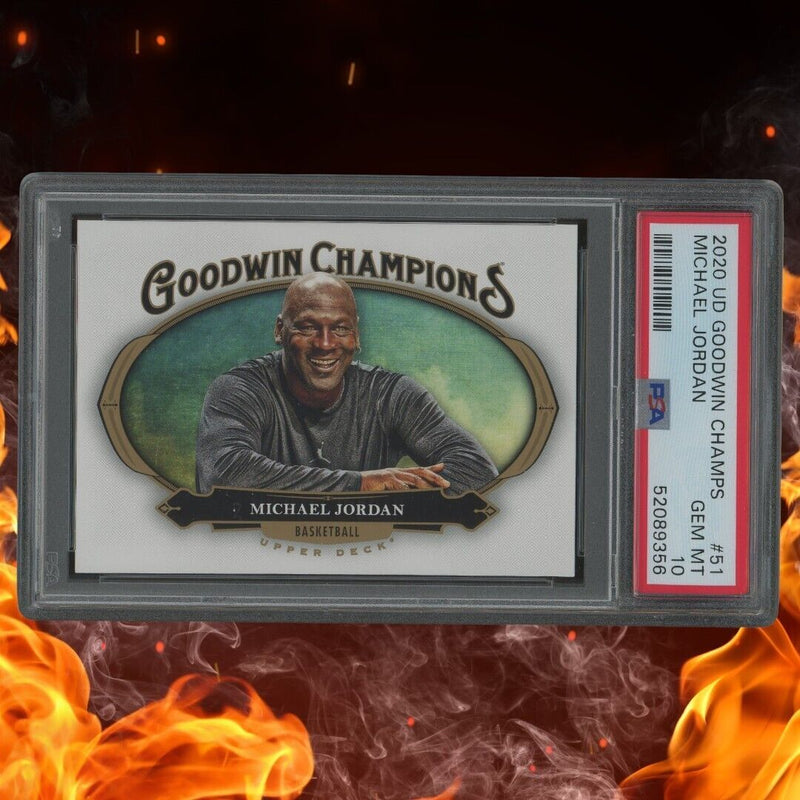 2020 Upper Deck Goodwin Champions MICHAEL JORDAN PSA 10