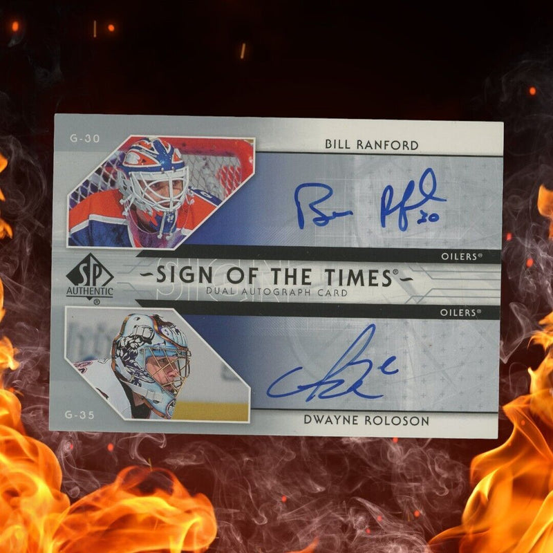 2006-07 SP Authentic BILL RANFORD / DWAYNE ROLOSON Auto Dual Sign of the Times