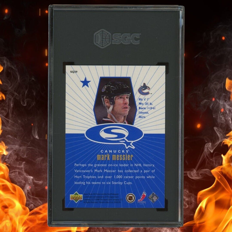 1998-99 Upper Deck Choice MARK MESSIER StarQuest Blue SGC 9