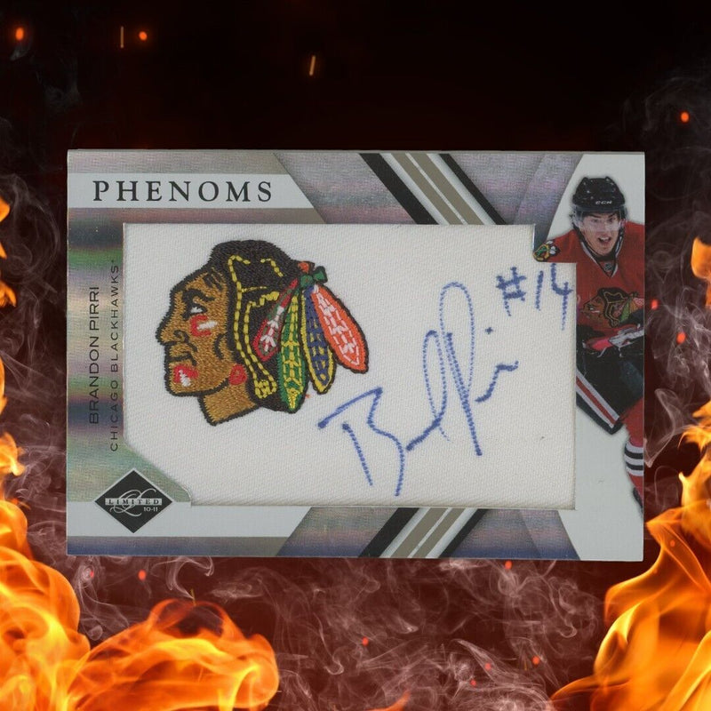 2010-11 Panini Limited BRANDON PIRRI Rookie Phenoms Jersey Auto /299