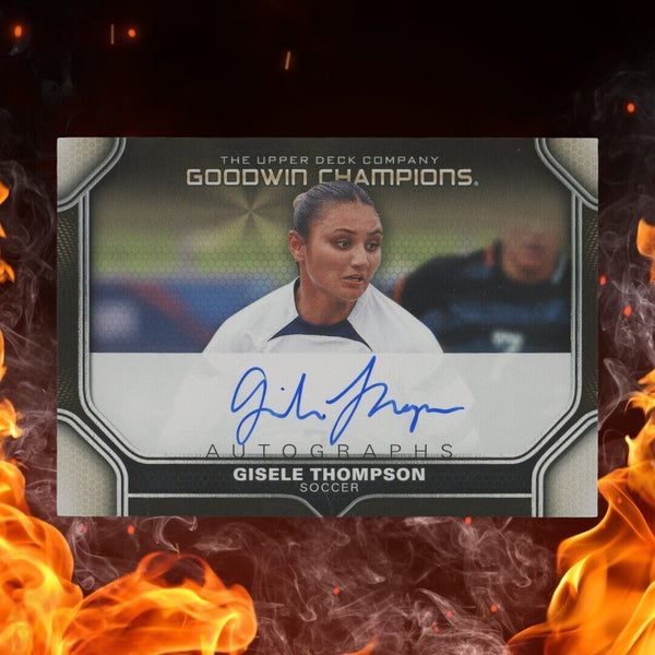 2024 Upper Deck Goodwin Champions GISELE THOMPSON Auto Horizontal #HA-GT
