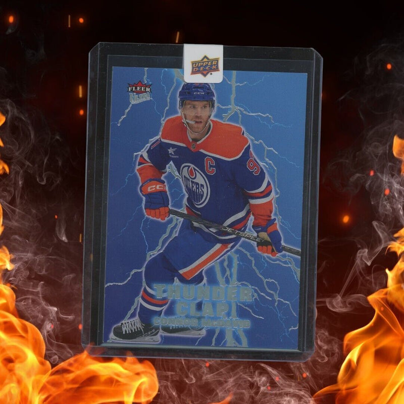 2025 Upper Deck CDD Fleer Ultra CONNOR MCDAVID Thunder Lane