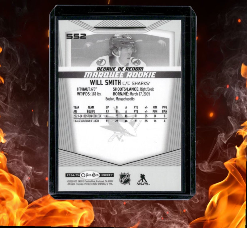 2024-25 O-Pee-Chee Will Smith Marquee (A) Rookie