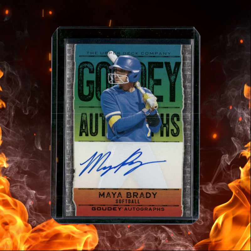 2024 Upper Deck Goodwin Champions Maya Bradley Goudey Auto