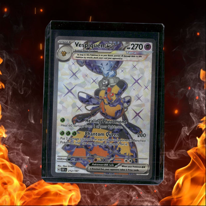 2023 Pokemon Obsidian Flames Vespiquen EX Ultra Rare LP (A)