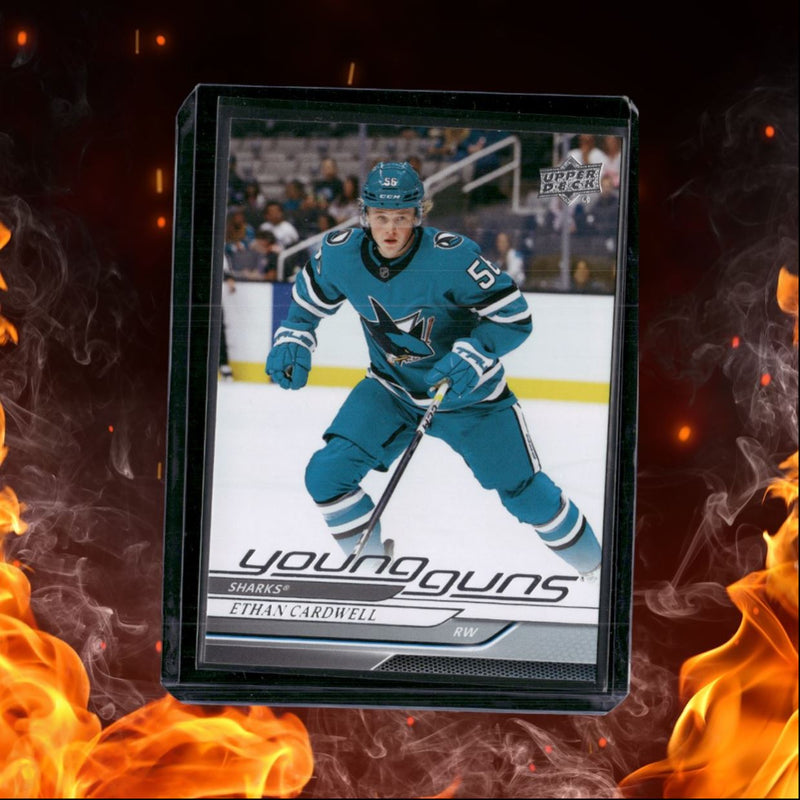 2024-25 Upper Deck Ethan Cardwell Young Guns (D) Rookie