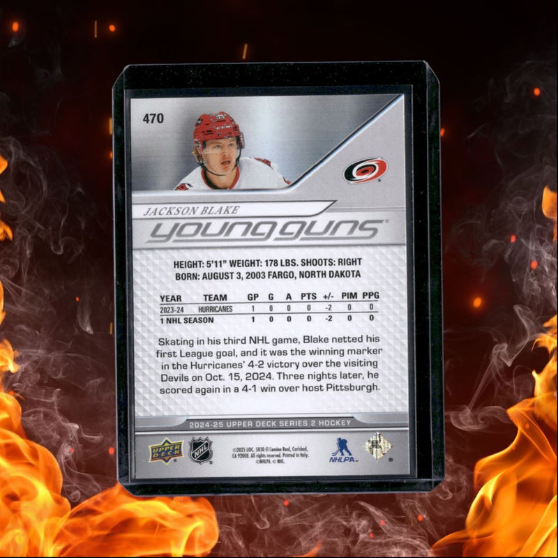 2024-25 Upper Deck Jackson Blake Young Guns (F) Rookie