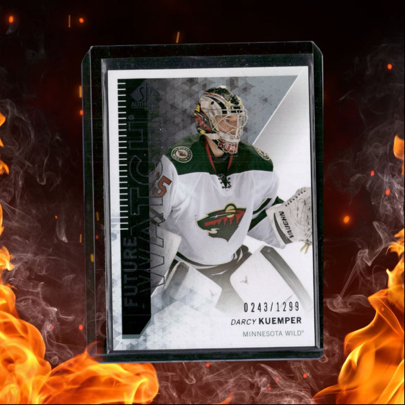 2013-14 SP Authentic Darcy Kuemper Future Watch Rookie 0243/1299