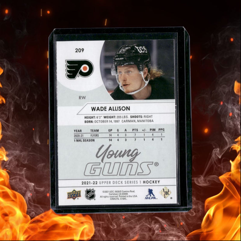 2021-22 Upper Deck Wade Allison Young Guns Rookie