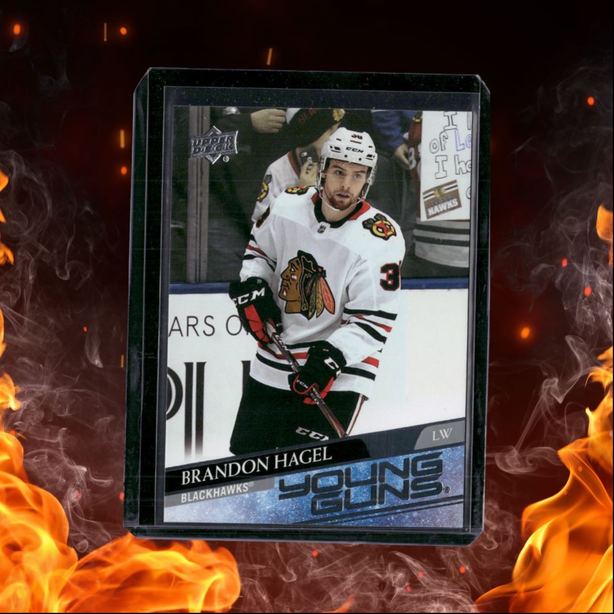 2020-21 Upper Deck Brandon Hagel Young Guns (B) Rookie #491