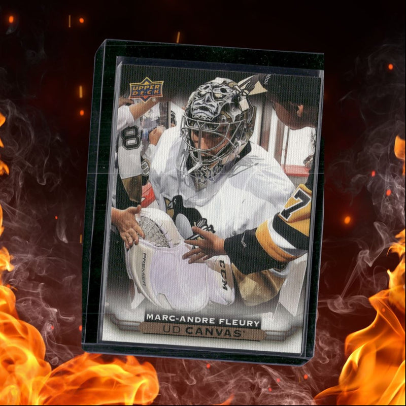 2015-16 Upper Deck Marc-Andre Fleury UD Canvas Auto