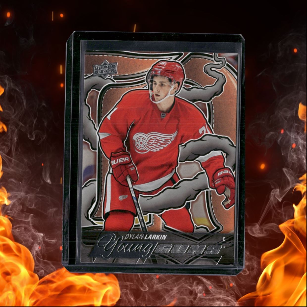 2015-16 Upper Deck Dylan Larkin Young Guns Renewed Rookie #228