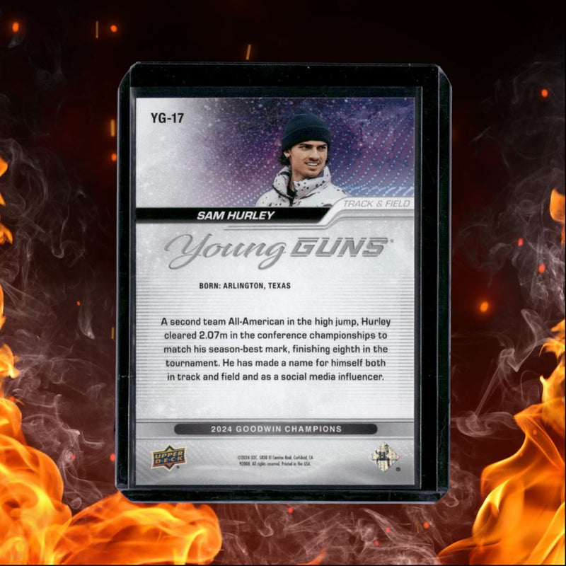 2024 Upper Deck Goodwin Champions Sam Hurley Young Guns Rookie