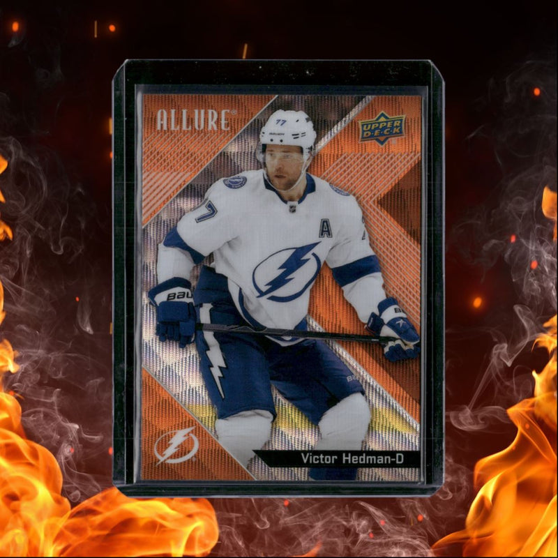 2024-25 Upper Deck Allure Victor Hedman Orange Slice SP
