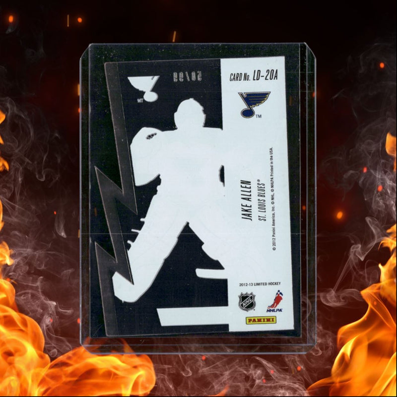 2012-13 Panini Limited Jake Allen Limited Duels Silver 50/99