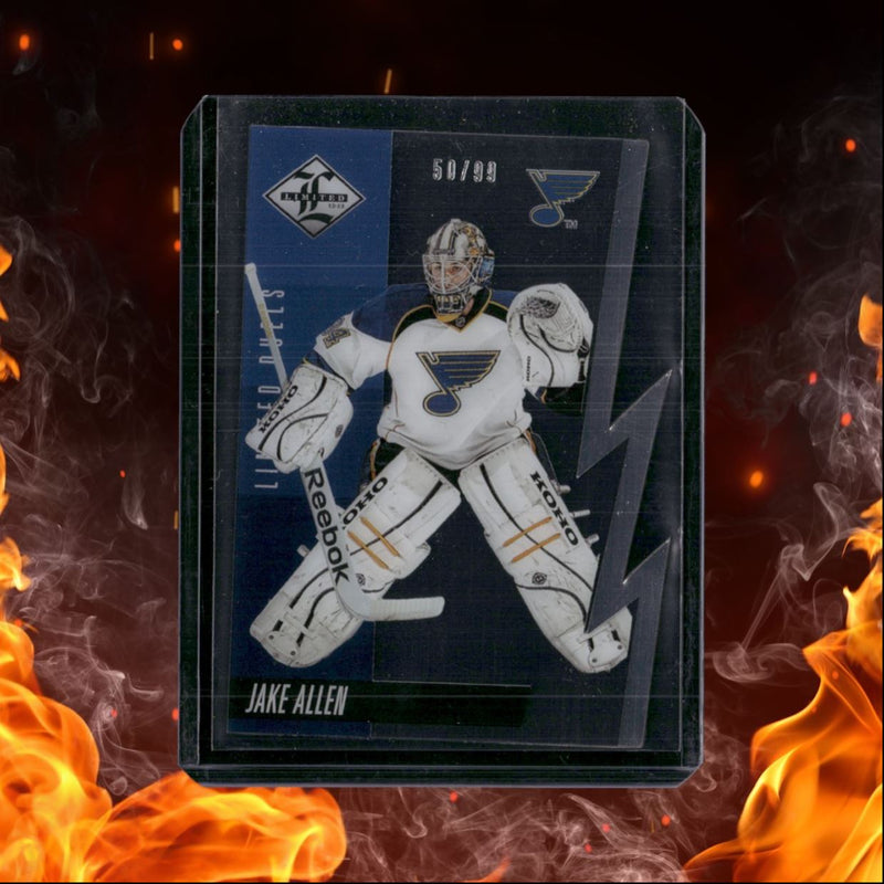 2012-13 Panini Limited Jake Allen Limited Duels Silver 50/99