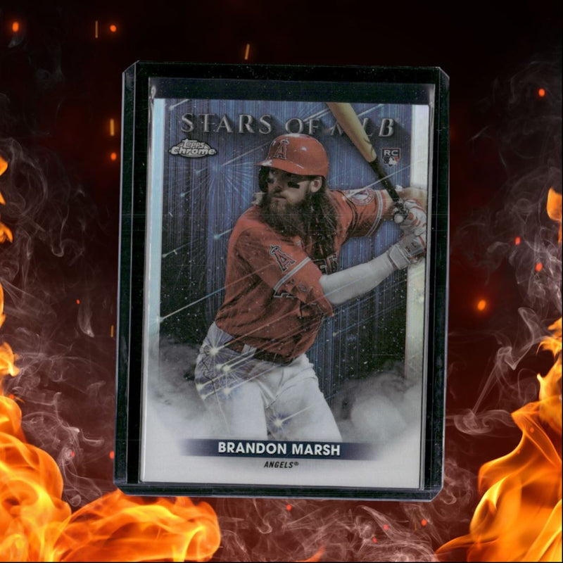 2022 Topps Chrome Update Brandon Marsh Stars of MLB Chrome