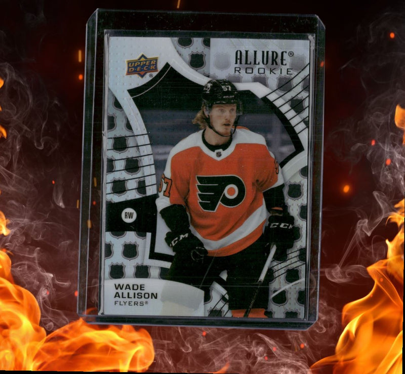 2021-22 Upper Deck Allure Wade Allison NHL Shield 2005 Rookie