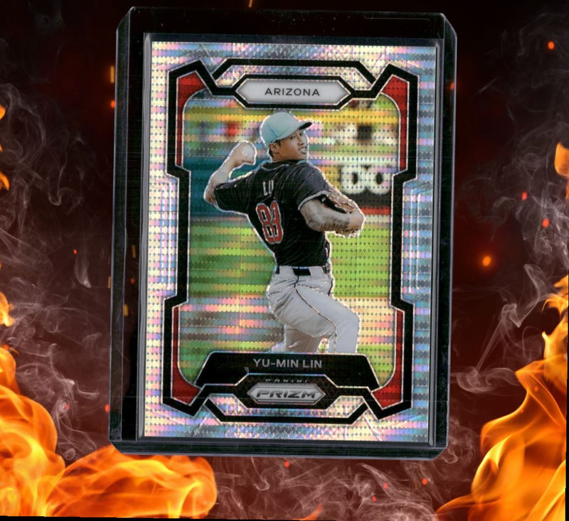 2024 Panini Prizm Yu-Min Lin Prospect Pulsar Prizm 026/499