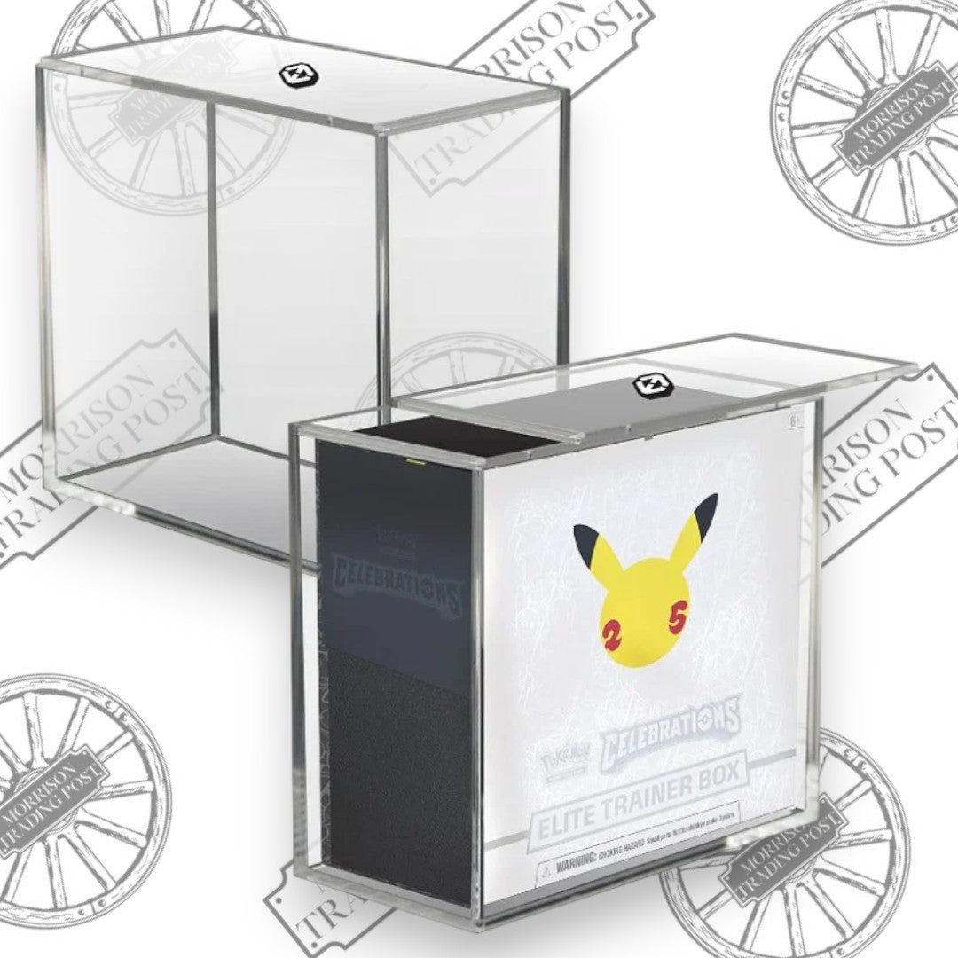 EVORETRO Acrylic Elite Trainer Box Protector – 4MM Anti-UV with Sliding Lid