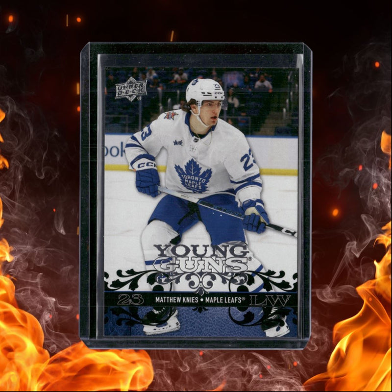 2023-24 Upper Deck Matthew Knies Young Guns 2008-09 Retro Rookie