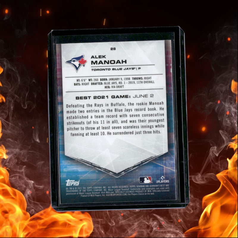 2021 Bowman's Best Alek Manoah Rookie