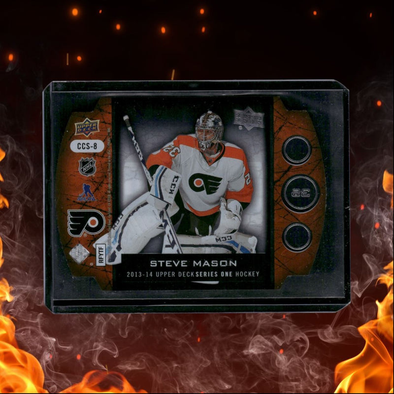2013-14 Upper Deck Steve Mason Clear Cut Stoppers