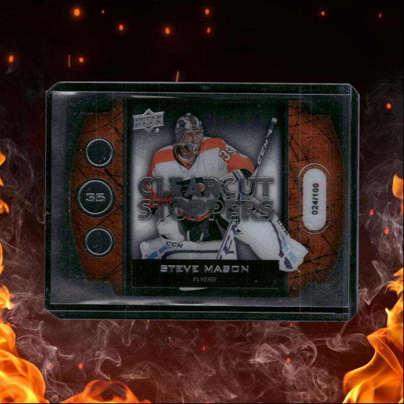 2013-14 Upper Deck Steve Mason Clear Cut Stoppers